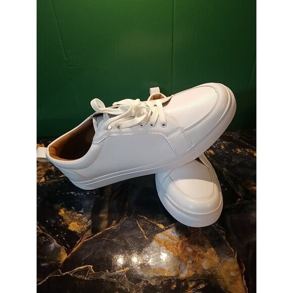 Faranzi Mens Anderson Lace Up Court Sneaker Tennis Shoes F421221K White Size 14 - Picture 1 of 6